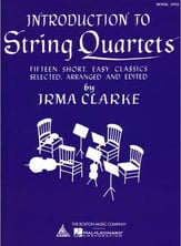 INTRODUCTION TO STRING QUARTETS #1 cover